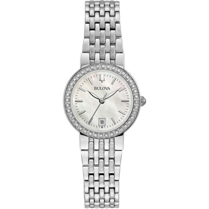 Orologio solo tempo donna Bulova Classic Lady Diamond 96R239 - immagine 2