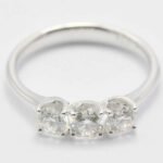Anello Trilogy Dluce ABTRETRIL by WDG 074 Diamond - immagine 2