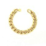 Bracciale Bronzo Giallo Grumetta Diamantata UNOAERRE 000EXB4584000