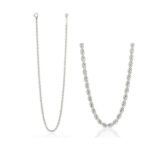 Collana Korda UNOAERRE Bronzo Bianco Lunga 000EXH4854000