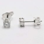 Orecchini Diamanti Punto Luce Oro bianco OD043GSI - immagine 3