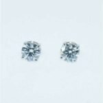 Orecchini Punto Luce LAB GROWN DIAMONDS C.082 F SI Oro 18Kt Griff BOFILO4P02 - immagine 4