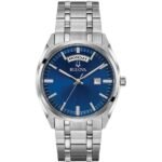 orologio solo tempo uomo Bulova Classic Day Date 96C125 - immagine 4