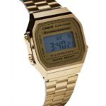 Orologio Uomo Casio Vintage Digitale Dorato A168WG-9WDF - immagine 4