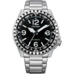 Orologio Uomo Military Automatico Acciaio Sub  NJ2190-85E