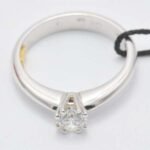 Recarlo Anello Solitario Diamante Ct 041 oro Bianco ZT172040 - immagine 3