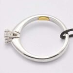 Recarlo Anello Solitario Diamante Ct 041 oro Bianco ZT172040 - immagine 4