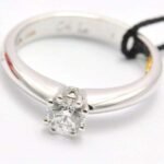 Recarlo Anello Solitario Diamante Ct 041 oro Bianco ZT172040 - immagine 2