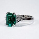 Anello Smeraldo Diamanti Lab Grown World Diamond Group oro 18 kt XDIAMOND LXDACL113DSR97 - immagine 3