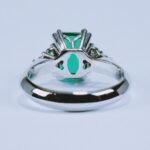 Anello Smeraldo Diamanti Lab Grown World Diamond Group oro 18 kt XDIAMOND LXDACL113DSR97 - immagine 5