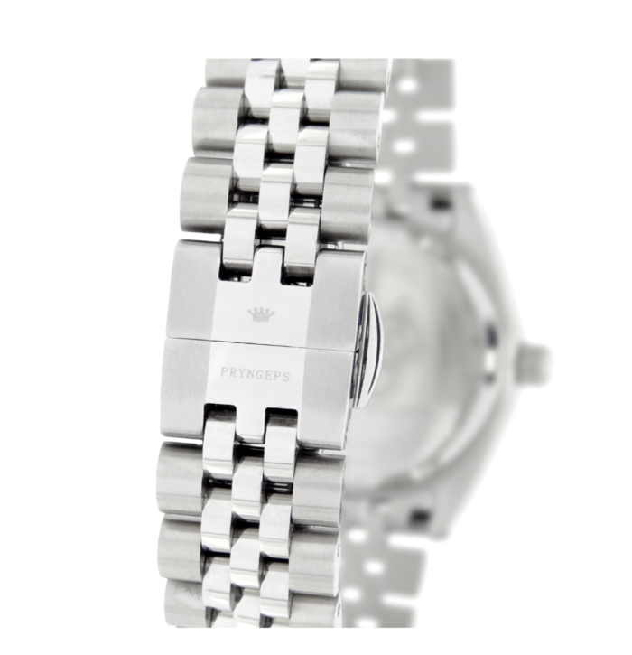 Orologio acciaio e dorato  Donna Pryngeps Erre X Bianco A822/2 - immagine 3