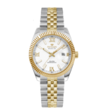 Orologio Uomo Bicolore Pryngeps solo tempo Bianco Collezione Erre X AS21/2B