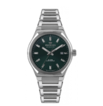 Orologio Uomo solo tempo Acciaio Pryngeps Wall Street A1202 verde