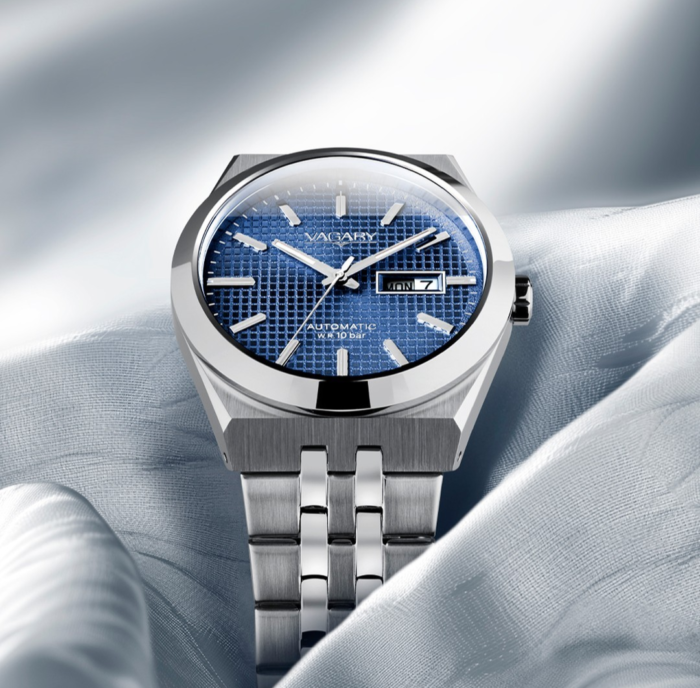 Orologio Uomo Automatico solo tempo acciaio Vagary by Citizen IX3-513-73 Blu - immagine 3