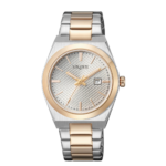 Orologio Donna quarzo solo tempo bicolore acciaio oro rosè Vagary by Citizen IU3-134-11 Bianco