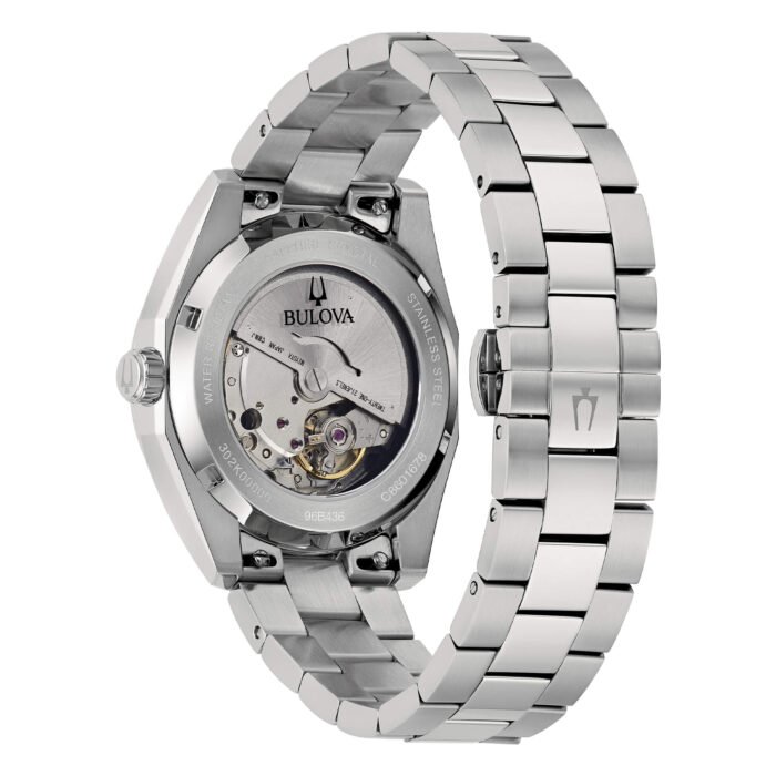 Orologio uomo acciaio Quadrante blu Bulova Surveyor Automatico - 96B436 - immagine 2