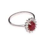 Anello oro Rubino Diamanti DEMETRA 119.R115.021.W