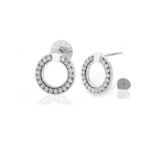 Orecchini a lobo Cerchio Argento Zirconi UNOAERRE 721YOK4868000   5780 - immagine 2