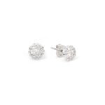 Orecchini Punto Luce Fiore Argento Zirconi UNOAERRE 721YOK7348000   6530