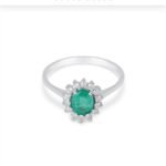 Anello oro Smeraldo Diamanti DEMETRA 119.S.080.021.W