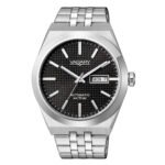 Orologio Uomo Automatico solo tempo acciaio Vagary by Citizen IX3-513-51 Nero