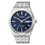 Orologio Uomo Automatico solo tempo acciaio Vagary by Citizen IX3-513-73 Blu