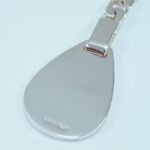 Portachiavi in Argento con dettaglio in oro giallo 18KT - immagine 3